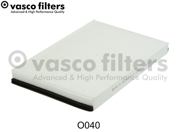 Innenraumfilter Vasco Filters David Vasco O040 Partikelfilter Delphi System L48-image