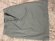 Gap Knee Length Size 10 Vintage Skirt, Front Zip With Pockets