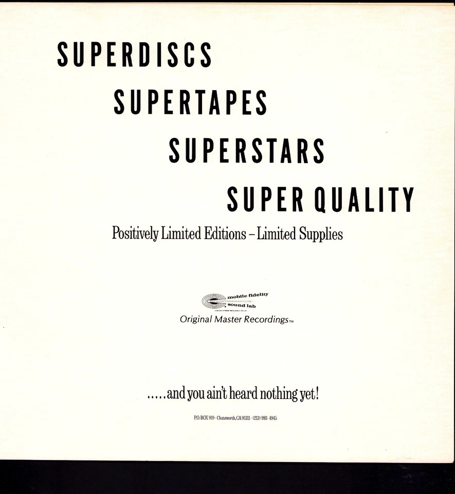 Al Stewart 💥💥Year of the Cat‼️‼️ M F S L - LP 1-009 (Japanpress) - Bild 4 von 4
