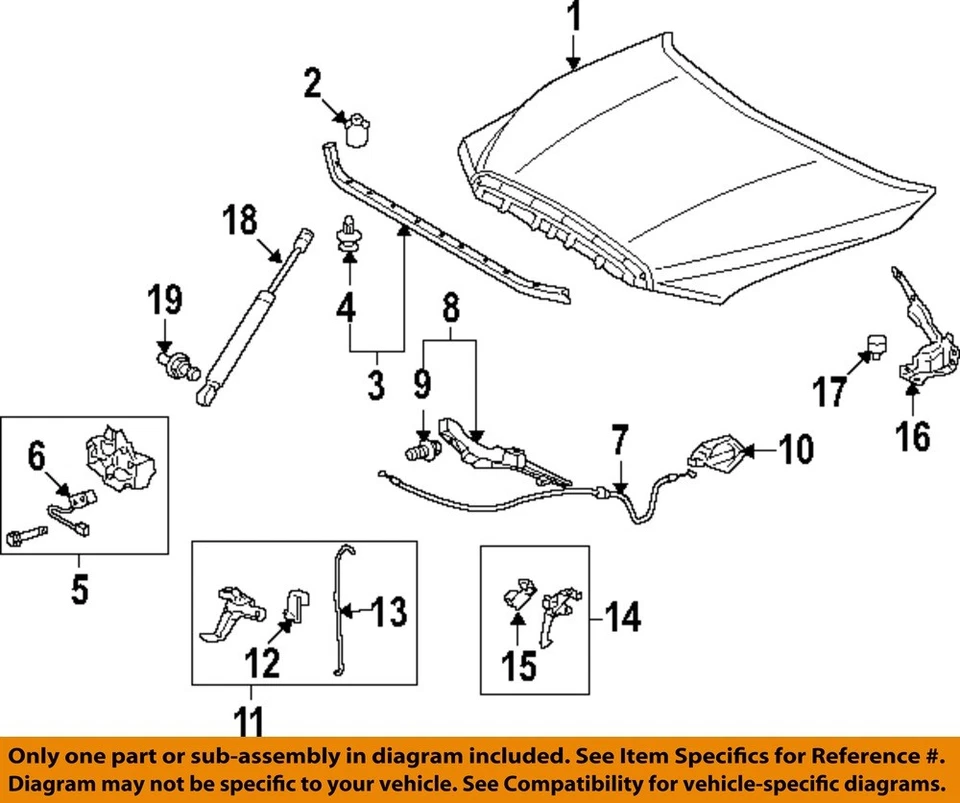 Used Hood fits: 2007 Toyota Tundra  Grade B Foto 3 de 4