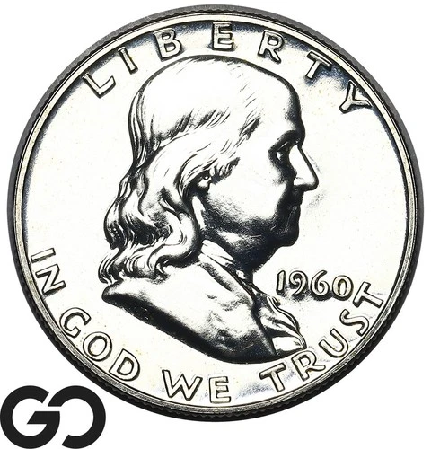 1960 Franklin Half Dollar PROOF Gem++