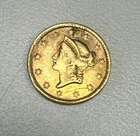 1853 Liberty Head Gold $1 One Dollar Coin