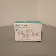 TP-Link Kasa Smart Wi-Fi Plug Mini EP10P4 15A 4-Pack