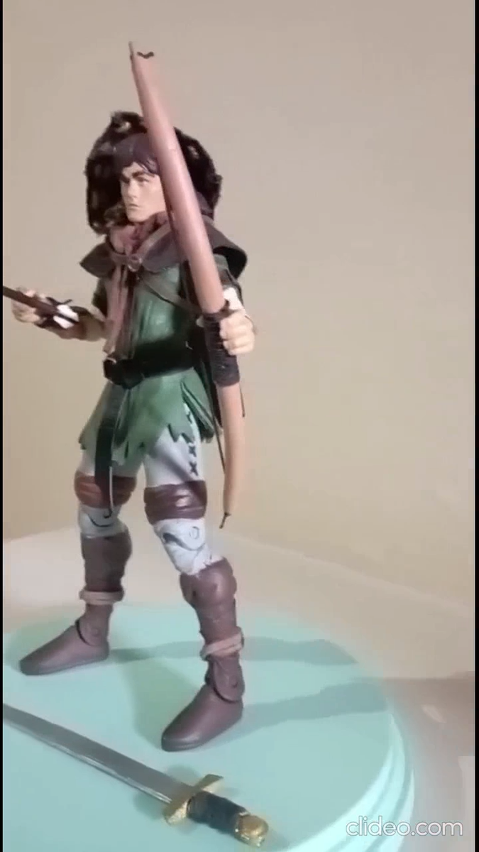 Robin Of Sherwood Loxley 7' Action figure + accessories Not a toy