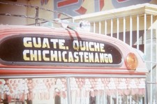 Guatemala Chicken Bus Chichicastenango 1975 Kodachrome Duplicate Color Slide