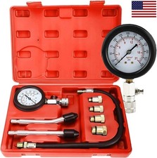 Engine Cylinder Compression Gauge Tester Kit Gas Engine Diagnostic Testing Tools
