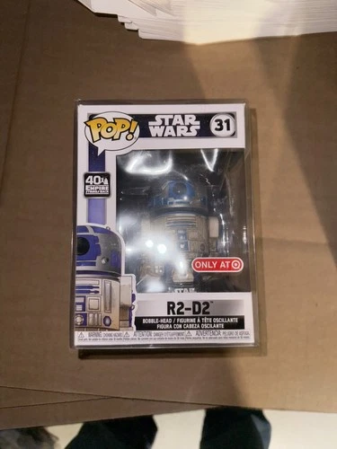 Funko Pop! Vinyl Star Wars R2-D2 #31 40th Empire Strikes Back Target Exclusive