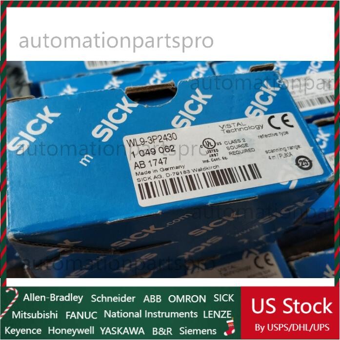 1pcs New Sick WL9-3P2430 1049062 Photoelectric switch Sensors Fast Delivery