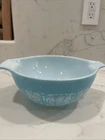 Vintage PYREX Cinderella 1 1/2 Quart Bowl Amish Butterprint Milkglass #442