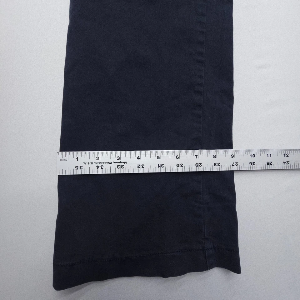 Pantalones Brandy Melville John J. Galt Azul Jada Pierna Recta Talla Pequeña (27x29.5) Foto 3 de 4