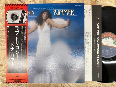 DONNA SUMMER A LOVE TRILOGY CASABLANCA VIP-6302 EX Japan OBI INSERT VINYL LP