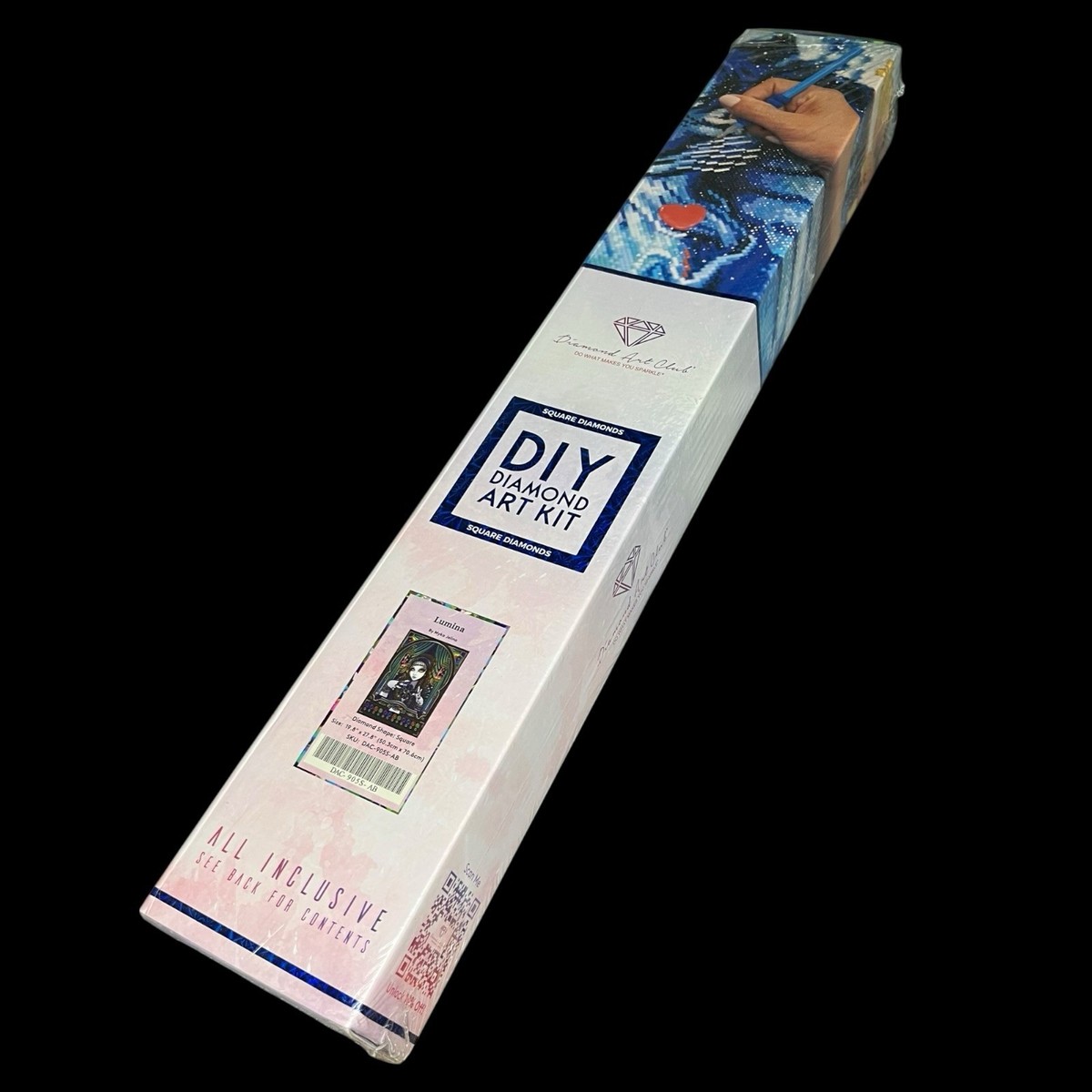 DIY Diamond Art Club Kit Square Diamonds Lumina (19.8” x 27.8