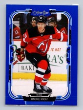 2025-26 O-Pee-Chee #443 Ondrej Palat New Jersey Devils Blue Border Hockey Card