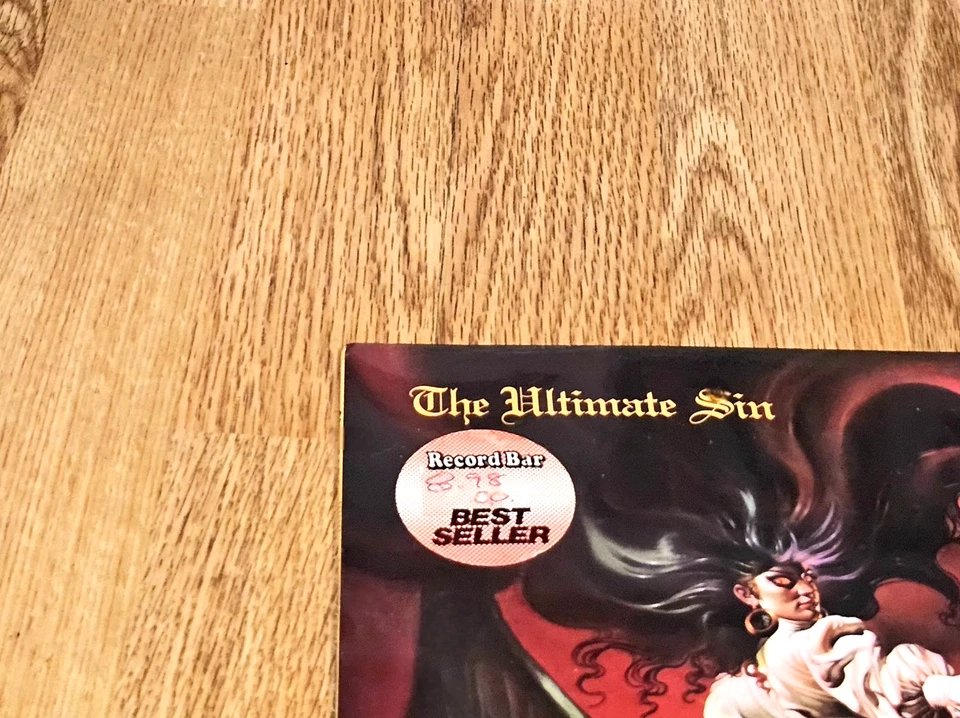 OZZY OSBOURNE The Ultimate Sin FACTORY SEALED FIRST PRESSING with HYPE STICKER - Image 3 of 4