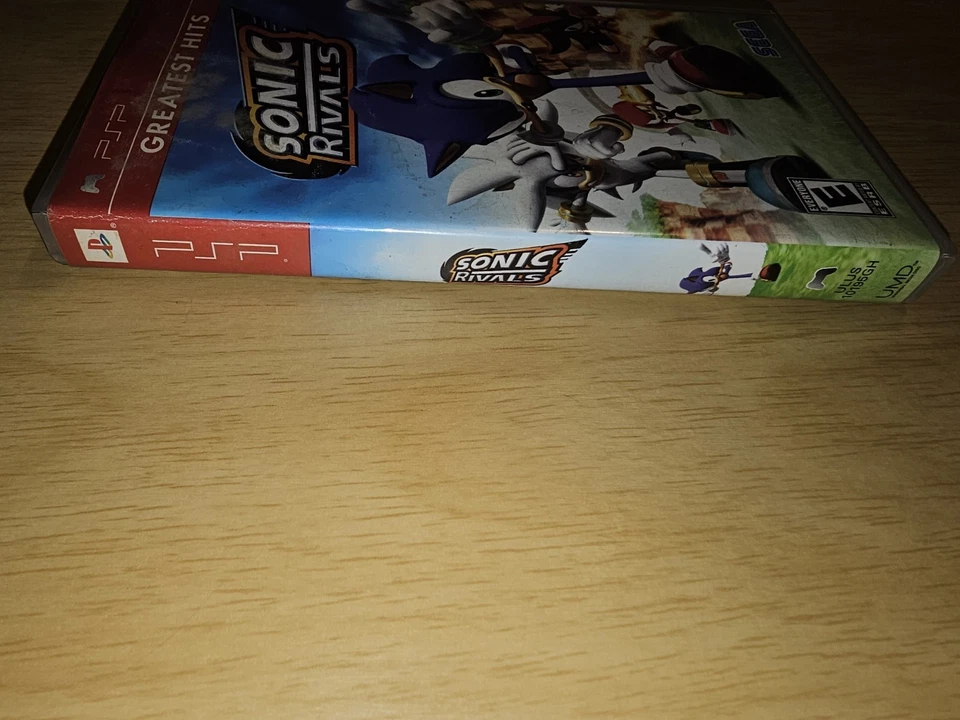 Sonic Rivals (Greatest Hits) (Sony PSP, 2006) - COMPLETE / CIB *TESTED - Image 3 of 4