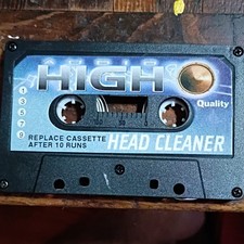 HIGH Head Cleaner Cassette for Audio Tape Maintenance