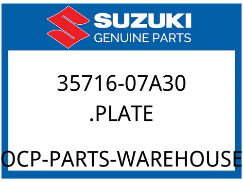 PLATE, REAR
