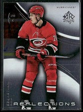 2020 Upper Deck #9 Sebastian Aho Triple Dimensions Reflections Hurricanes