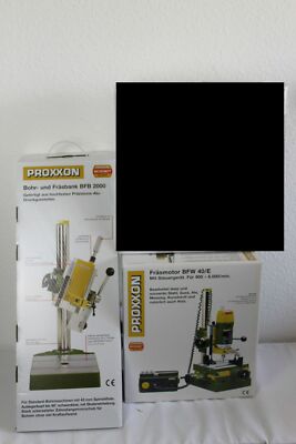 Proxxon Set 20000 Bohr- und Fräsbank BFB 2000+20165