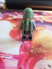 LEGO Star Wars Minifigure: Boba Fett w/ Beard Stubble (sw0396) 9496 Desert Skiff