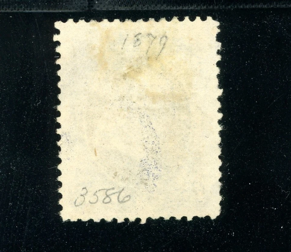 Scott 156 NG VF US 1873 Bank Note Error Var NG +Cert - Image 2 of 3