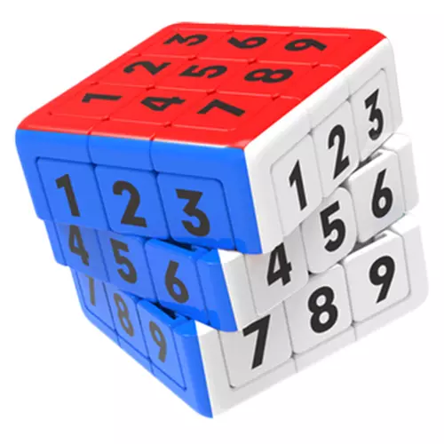 YuXin Sliding Sudoku + 3x3 Magnetic Magic Cube Puzzle 