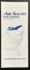 Air South Timetable Effective April 10, 1996