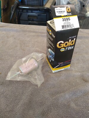 NEW 3595 NAPA Gold Gas Gasoline Fuel Filter Wix 33595 | eBay