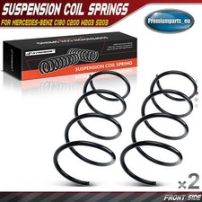 2x Coil Springs Front Suspension for Mercedes-Benz C180 C200 W203 S203 RA3098