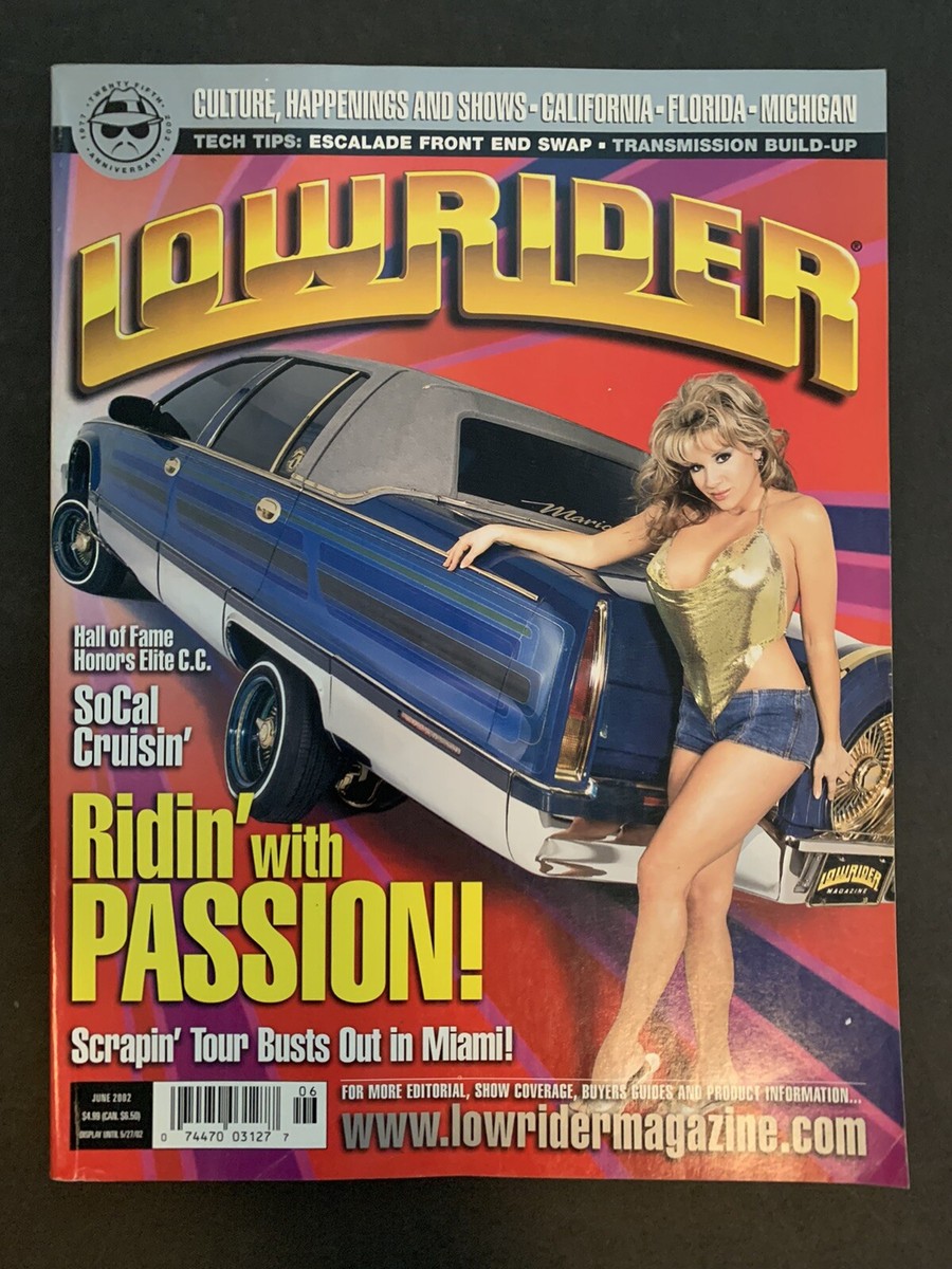 2002 Lowrider Magazine • March June • Lot of 2 • Poster #LR