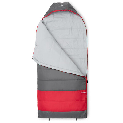 Deckenschlafsack Justcamp Melvin XXL Schlafsack Camping, gro, breit - grau  4250842557262 | eBay.de