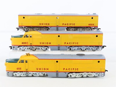 Ensemble Locomotive Diesel Union Pacific Alco PA ABA – Échelle O – MTH – 3 Rails