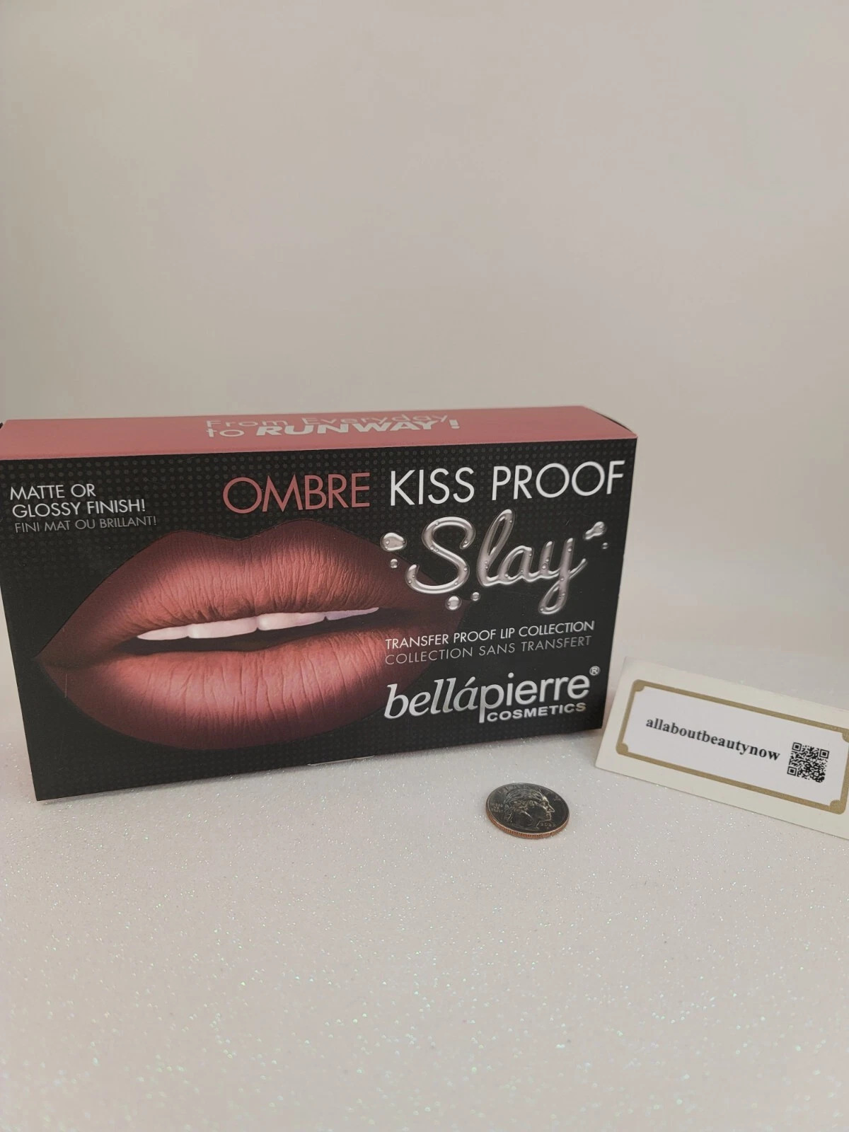 BellaPierre OMBRE Kiss Proof SLAY Transfer Proof Lip Collection New In Box