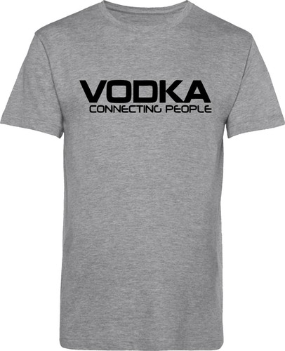 Vodka T-Shirt, Vodka connecting people T-shirt, Funny tshirt, friends gift tee - Picture 6 of 8
