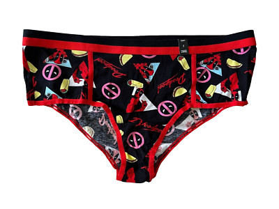 Torrid Cheeky Panties Underwear Disney Marvel Deadpool Tacos Plus Size 2