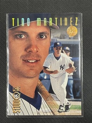 Tino Martinez 1996 Leaf Studio Gold One OF Five Hundred Yankees #144 1/500
