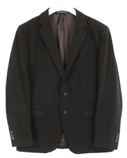MASSIMO DUTTI Blazer Men's EU 56 Single-Breasted Notch-Lapel Collar