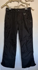 Ocean and Earth Snow Pants Women Size S Black Ski Snowboarding Winter Suit