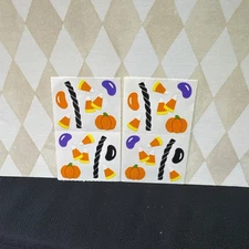 Mrs Grossman's 1994 Vintage Halloween Candy Stickers 1 Sheet Fall Autumn Yum!