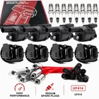 Ignition Coil+Spark Plug+Wire For Chevy Silverado1500 GMC Sierra 5.3 Tune Up Kit