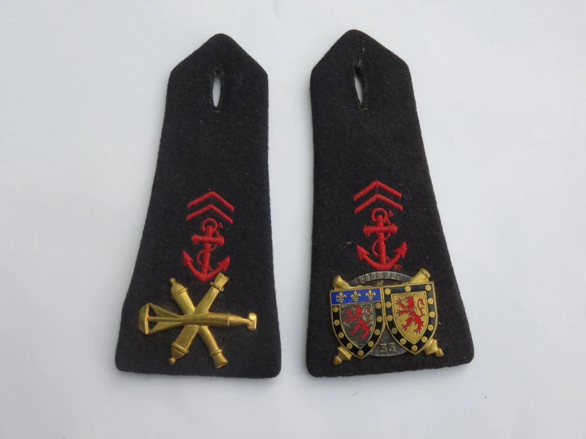 Insigne Du 6° RIC Bretagne 1939 - Régiment D'Infanterie Coloniale WWII - RETIRAGE AB 85