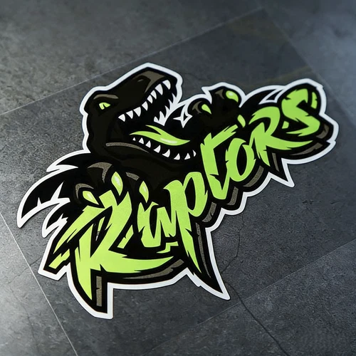 Large Monster Energy Raptors Vinyl Car Stickers Motorcycle Dirt Quad Bike GP ATV