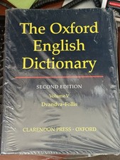 Oxford English Dictionary : 20 Volume Set by Edmund Weiner (1989