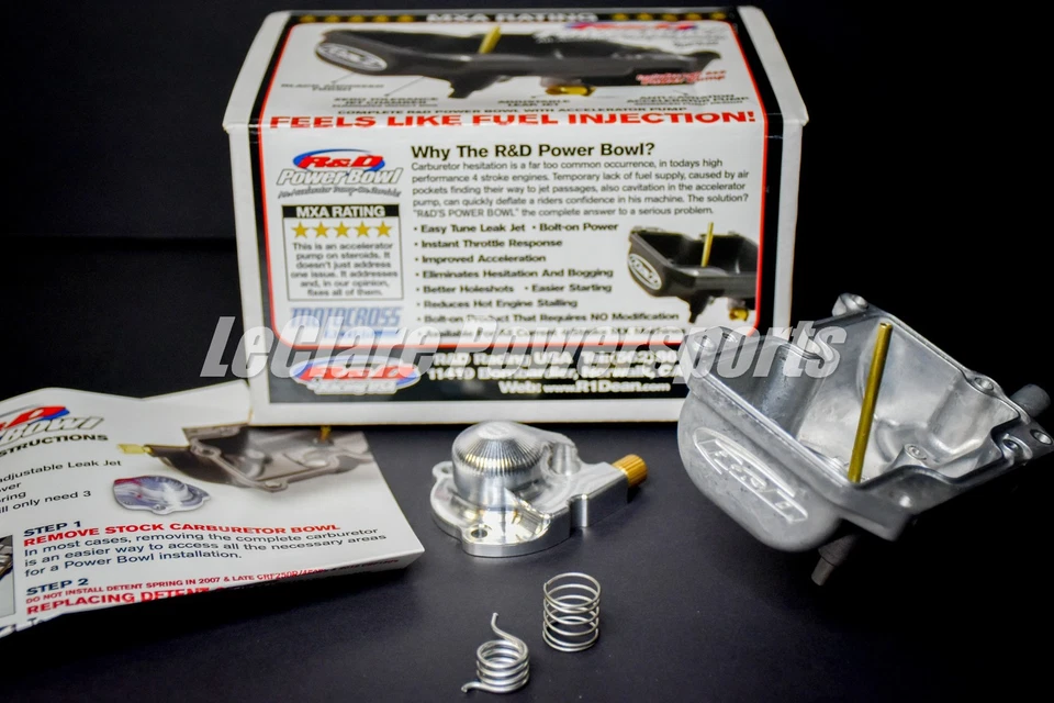 R & D Racing Products RD POWER BOWL 2 FCR 4-Strokes *Silver/Natural* - Bild 1 von 1