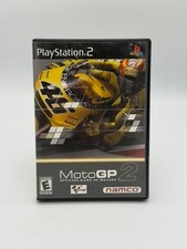 MotoGP 2 PS2 PlayStation 2 Video Game Blue Disc CIB Complete Manual Namco