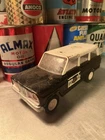 Tonka Hi-Way Patrol Pressed Steel Jeep Police Vehicle Vintage Black White