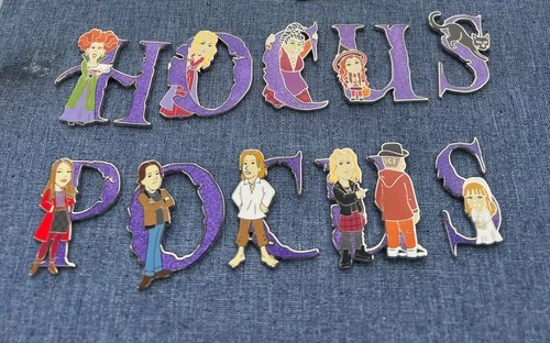 Disney Hocus Pocus Mystery Set Pin Full Set of 10 - Picture 1 of 1