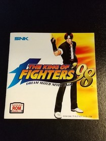 The King of Fighters 98 KOF W/Box Manual Neo Geo ROM SNK Very Good Used Game JP