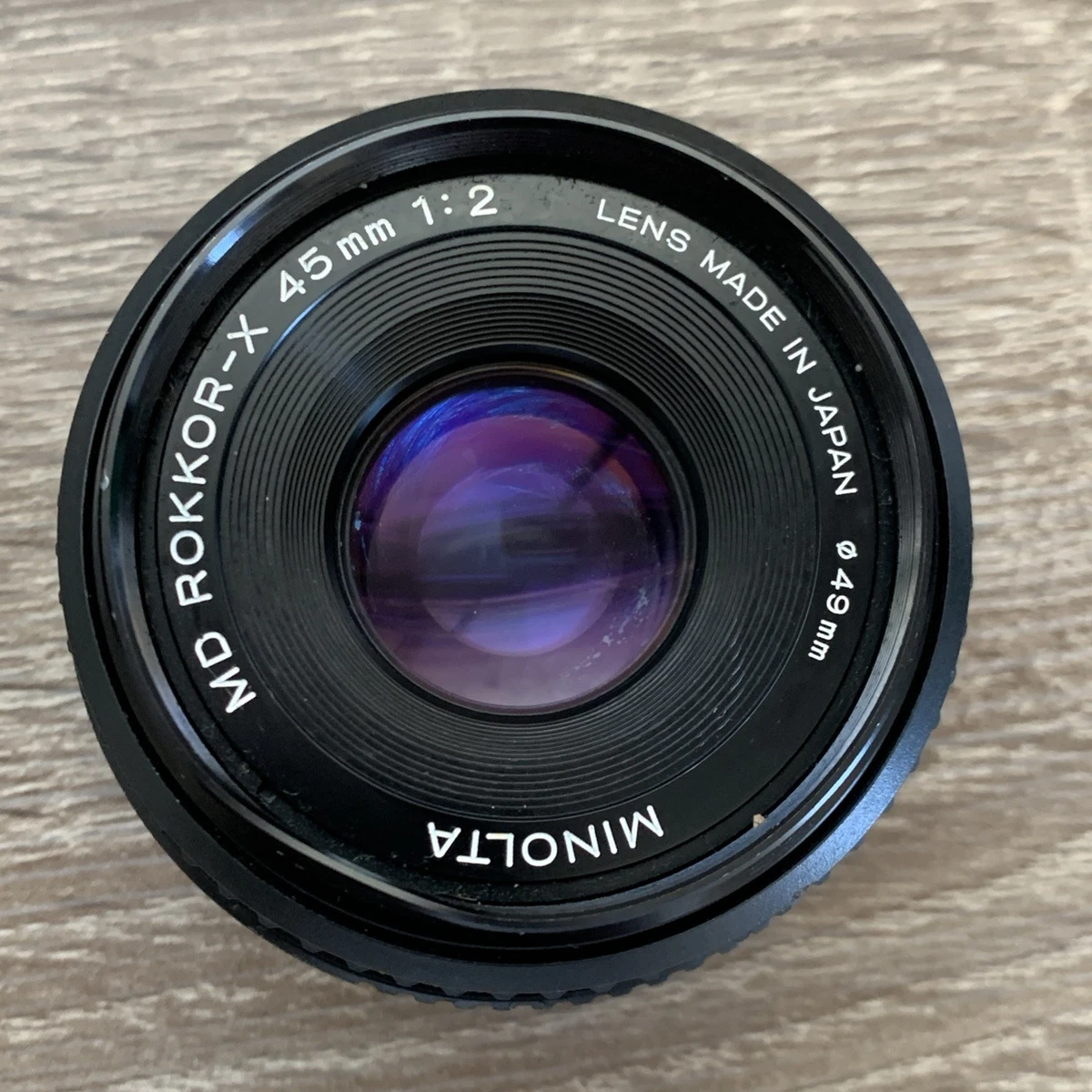 Minolta f/2 Camera Lenses 45mm Focal for sale - eBay