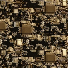 Circuit Board 19 - 18"x46" Hydrographic Film Hydro Dipping